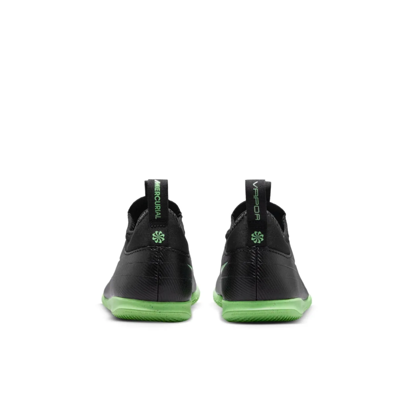 Nike Mercurial Vapor 17 Club Flex Zaalvoetbalschoenen (IN) Kids Zwart Felgroen Zilvergrijs