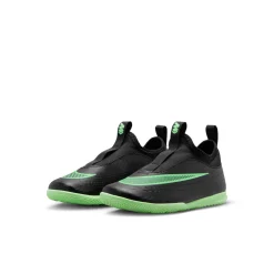 Nike Mercurial Vapor 17 Club Flex Zaalvoetbalschoenen (IN) Kids Zwart Felgroen Zilvergrijs