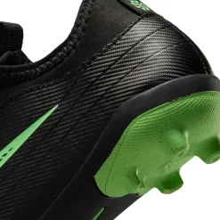Nike Mercurial Vapor 17 Club Flex Gras / Kunstgras Voetbalschoenen (MG) Kids Zwart Felgroen Zilvergrijs
