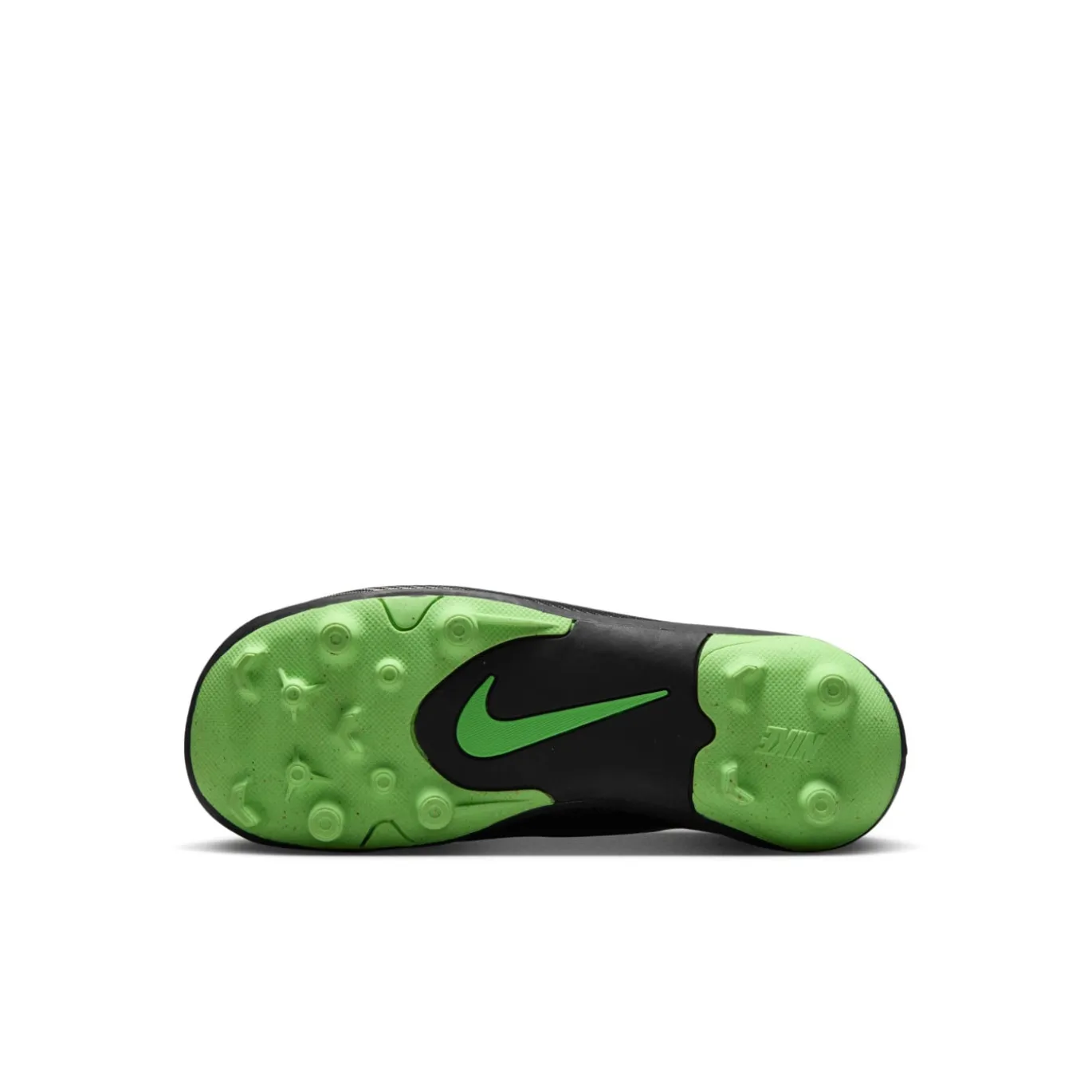 Nike Mercurial Vapor 17 Club Flex Gras / Kunstgras Voetbalschoenen (MG) Kids Zwart Felgroen Zilvergrijs