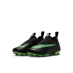 Nike Mercurial Vapor 17 Club Flex Gras / Kunstgras Voetbalschoenen (MG) Kids Zwart Felgroen Zilvergrijs