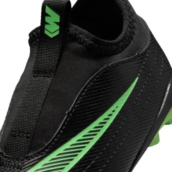 Nike Mercurial Vapor 17 Club Flex Gras / Kunstgras Voetbalschoenen (MG) Kids Zwart Felgroen Zilvergrijs