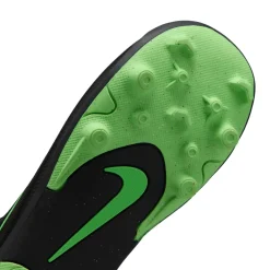 Nike Mercurial Vapor 17 Club Flex Gras / Kunstgras Voetbalschoenen (MG) Kids Zwart Felgroen Zilvergrijs