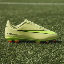 Nike Mercurial Vapor 16 Club Gras / Kunstgras Voetbalschoenen (MG) Kids Geel Neongeel Oranje