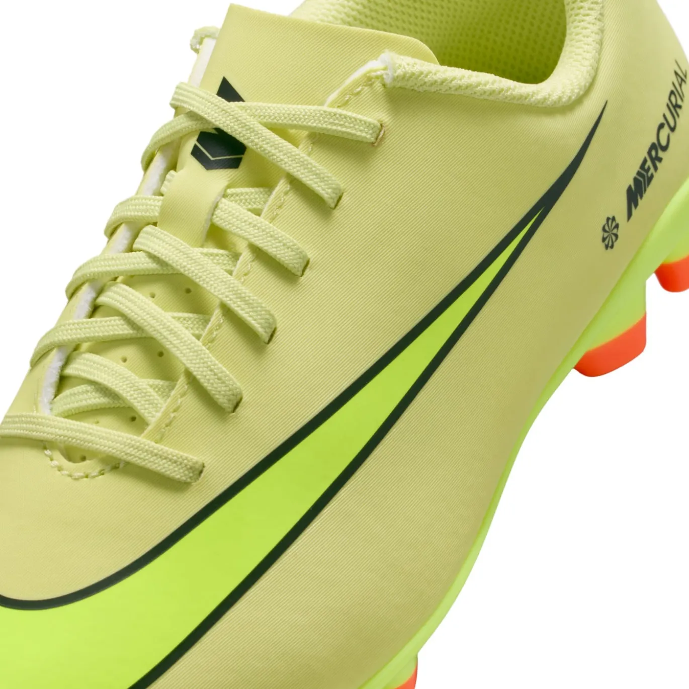 Nike Mercurial Vapor 16 Club Gras / Kunstgras Voetbalschoenen (MG) Kids Geel Neongeel Oranje
