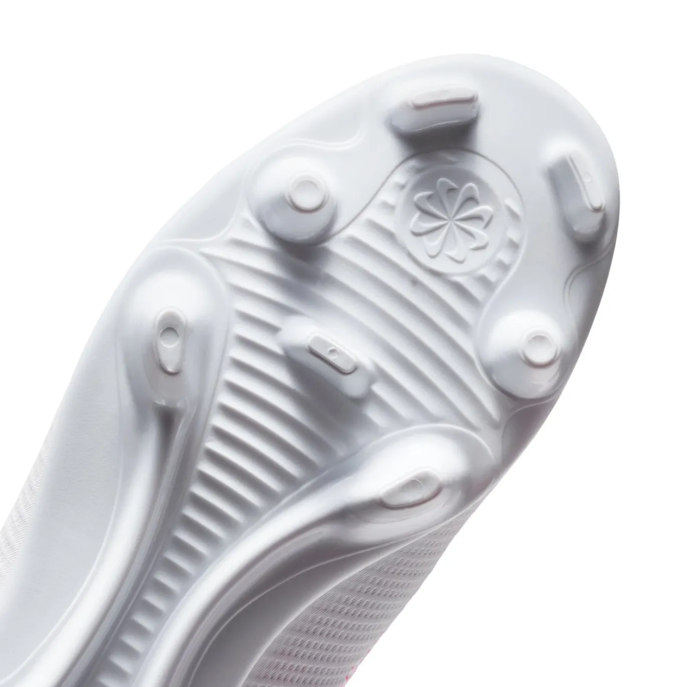 Nike Mercurial Vapor 17 Club Gras / Kunstgras Voetbalschoenen (MG) Kids Felroze Wit Zwart