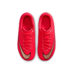 Nike Mercurial Vapor 17 Club Gras / Kunstgras Voetbalschoenen (MG) Peuters/Kleuters Felrood Zwart Goud