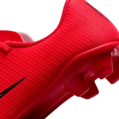 Nike Mercurial Vapor 17 Club Gras / Kunstgras Voetbalschoenen (MG) Peuters/Kleuters Felrood Zwart Goud