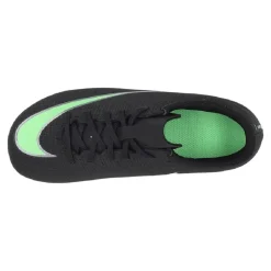 Nike Mercurial Vapor 17 Club Gras / Kunstgras Voetbalschoenen (MG) Peuters/Kleuters Zwart Felgroen Zilvergrijs