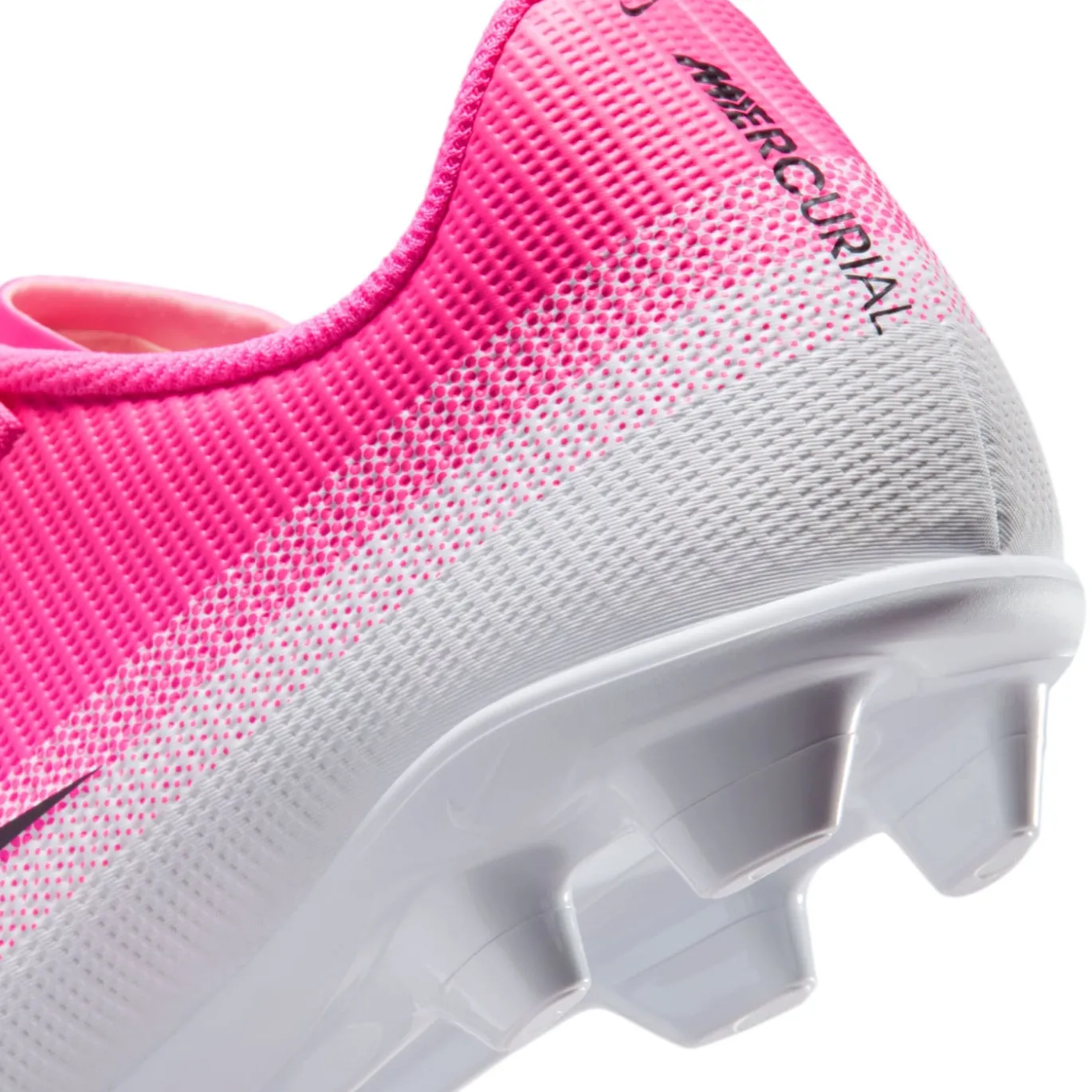 Nike Mercurial Vapor 17 Club Gras / Kunstgras Voetbalschoenen (MG) Felroze Wit Zwart