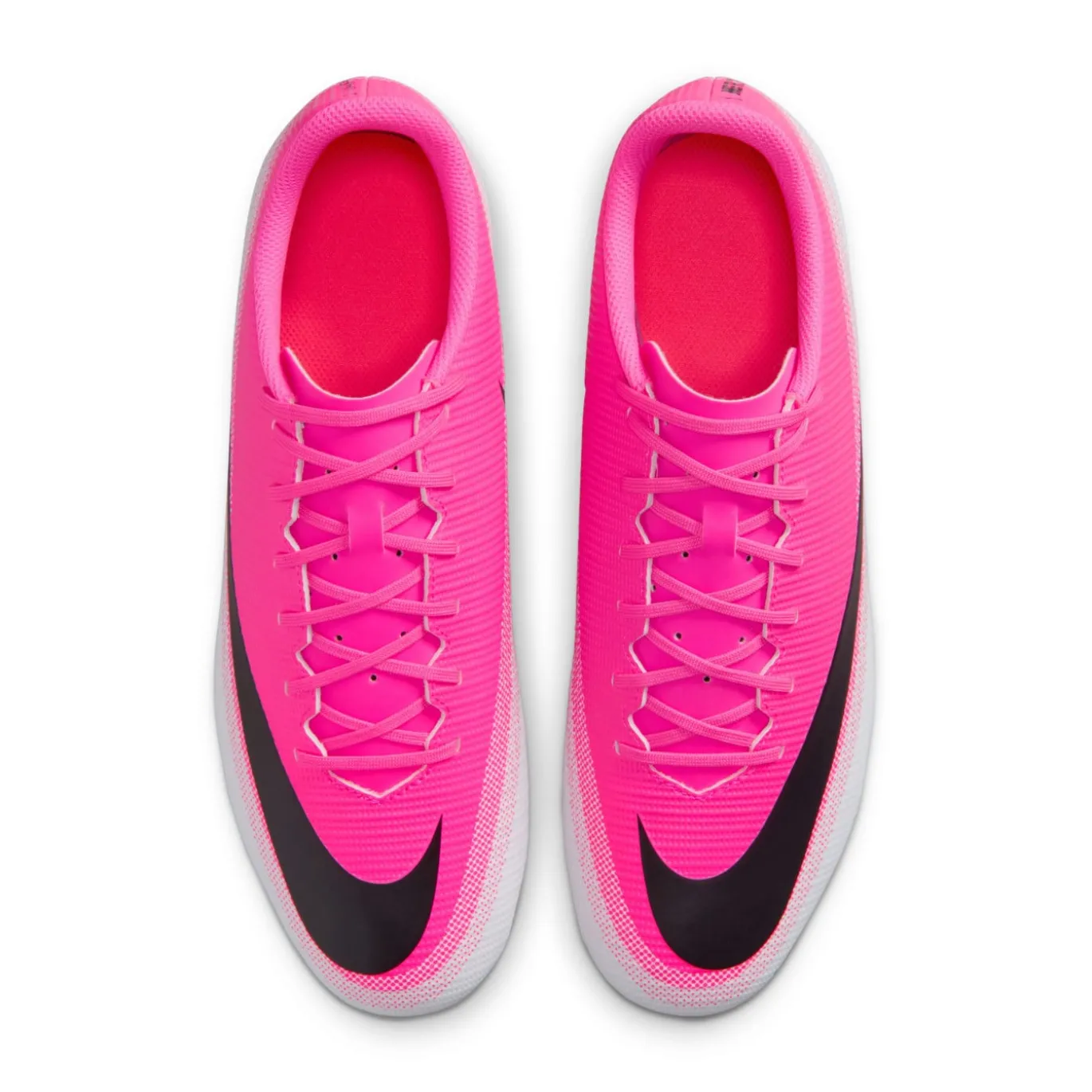 Nike Mercurial Vapor 17 Club Gras / Kunstgras Voetbalschoenen (MG) Felroze Wit Zwart