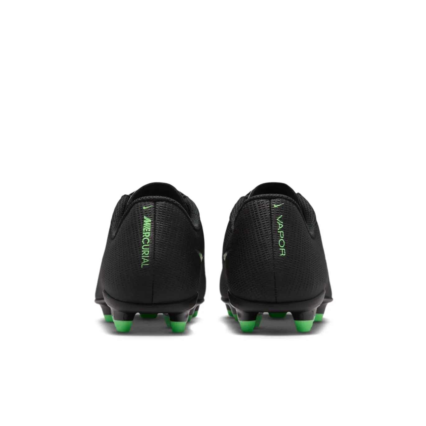 Nike Mercurial Vapor 17 Club Gras / Kunstgras Voetbalschoenen (MG) Kids Zwart Felgroen Zilvergrijs