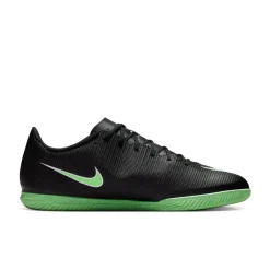 Nike Mercurial Vapor 17 Club Zaalvoetbalschoenen (IN) Zwart Felgroen Zilvergrijs