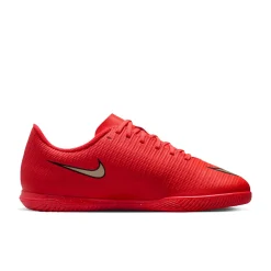 Nike Mercurial Vapor 17 Club Zaalvoetbalschoenen (IN) Kids Felrood Zwart Goud