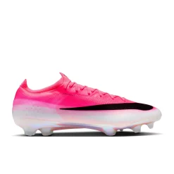 Nike Mercurial Vapor 17 Elite Gras Voetbalschoenen (FG) Felroze Wit Zwart