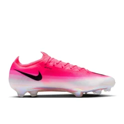 Nike Mercurial Vapor 17 Elite Gras Voetbalschoenen (FG) Felroze Wit Zwart