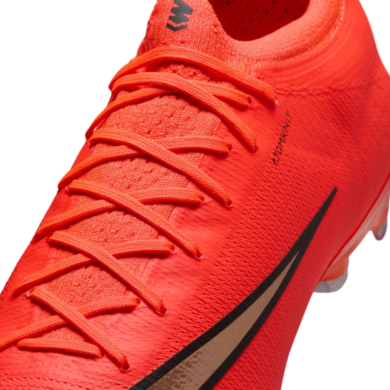 Nike Mercurial Vapor 17 Elite Gras Voetbalschoenen (FG) Felrood Zwart Goud