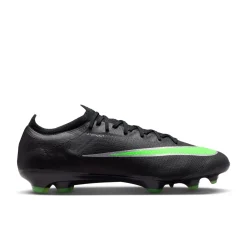 Nike Mercurial Vapor 17 Elite Gras Voetbalschoenen (FG) Zwart Felgroen Zilvergrijs