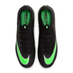 Nike Mercurial Vapor 17 Elite Gras Voetbalschoenen (FG) Zwart Felgroen Zilvergrijs