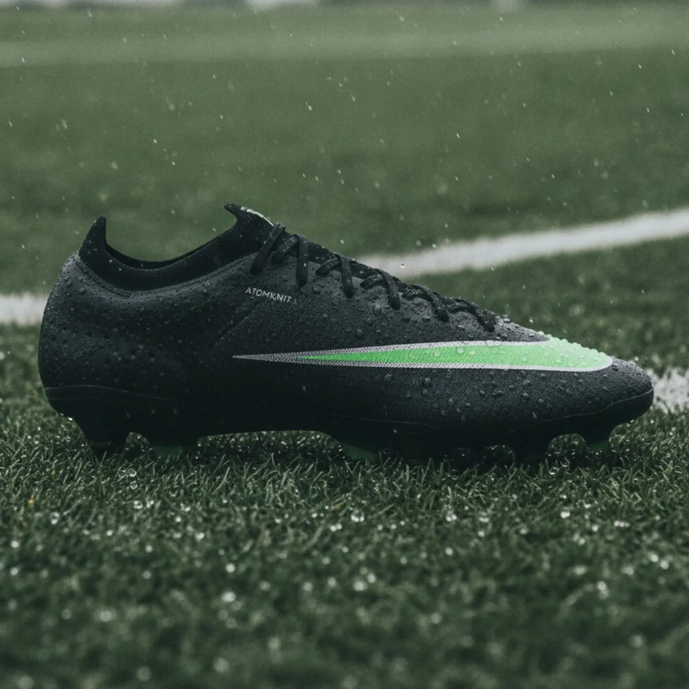 Nike Mercurial Vapor 17 Elite IJzeren-Nop Voetbalschoenen (SG) Zwart Felgroen Zilvergrijs