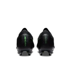 Nike Mercurial Vapor 17 Elite IJzeren-Nop Voetbalschoenen (SG) Zwart Felgroen Zilvergrijs