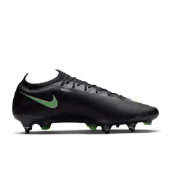 Nike Mercurial Vapor 17 Elite IJzeren-Nop Voetbalschoenen (SG) Zwart Felgroen Zilvergrijs