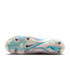 Nike Mercurial Vapor 17 Elite IJzeren-Nop Voetbalschoenen (SG) Felroze Wit Zwart