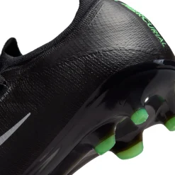 Nike Mercurial Vapor 17 Elite Kunstgras Voetbalschoenen (AG) Zwart Felgroen Zilvergrijs