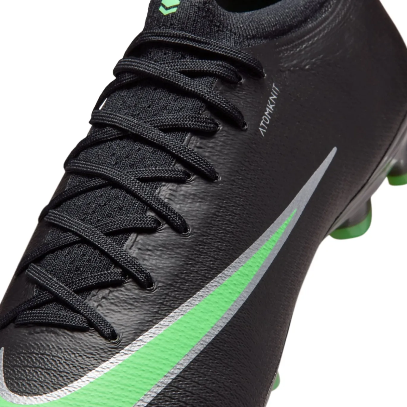 Nike Mercurial Vapor 17 Elite Kunstgras Voetbalschoenen (AG) Zwart Felgroen Zilvergrijs