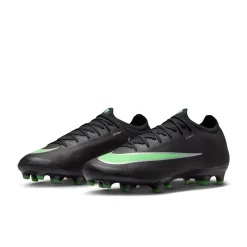 Nike Mercurial Vapor 17 Elite Kunstgras Voetbalschoenen (AG) Zwart Felgroen Zilvergrijs