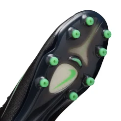 Nike Mercurial Vapor 17 Elite Kunstgras Voetbalschoenen (AG) Zwart Felgroen Zilvergrijs