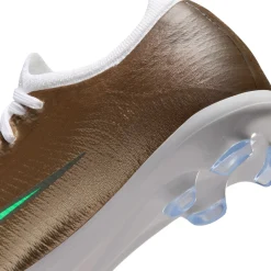Nike Mercurial Vapor 17 Mbappé Pro Gras Voetbalschoenen (FG) Kids Goud Groen Wit