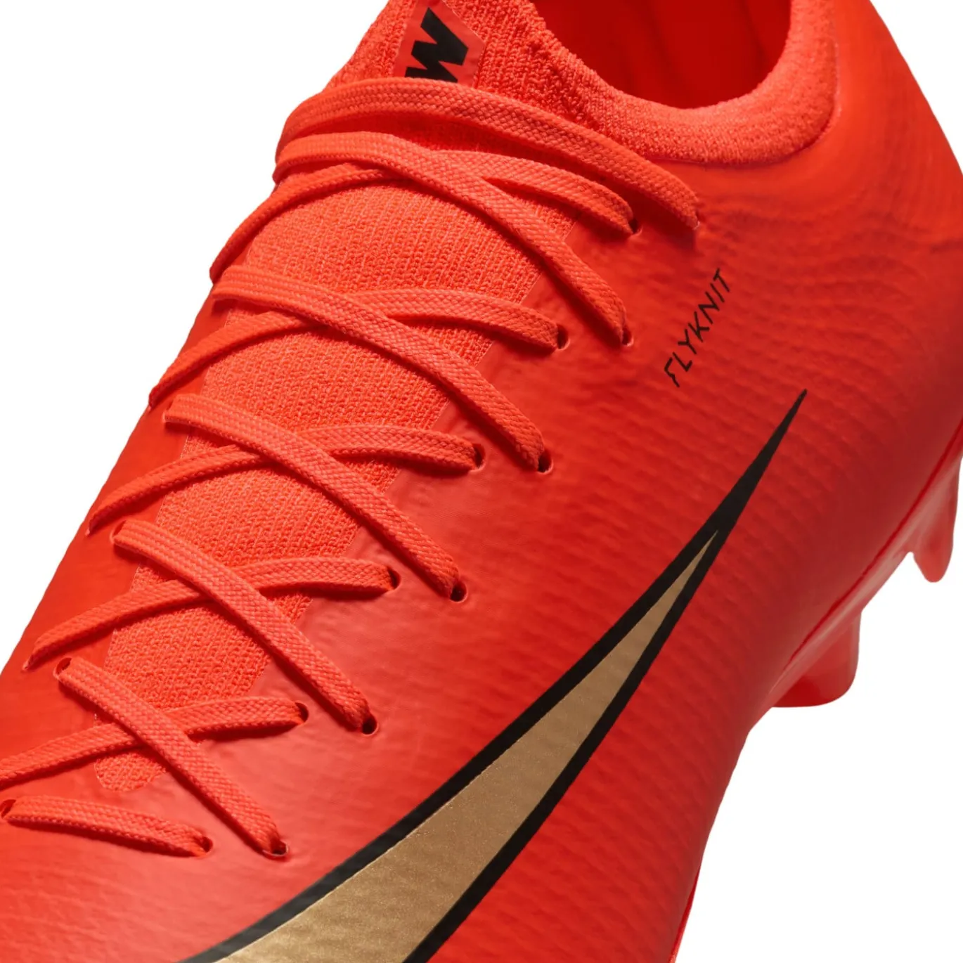 Nike Mercurial Vapor 17 Pro Gras Voetbalschoenen (FG) Felrood Zwart Goud