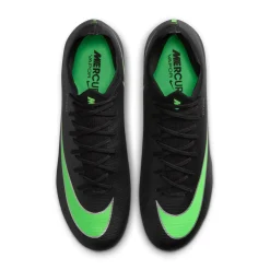 Nike Mercurial Vapor 17 Pro Gras Voetbalschoenen (FG) Zwart Felgroen Zilvergrijs