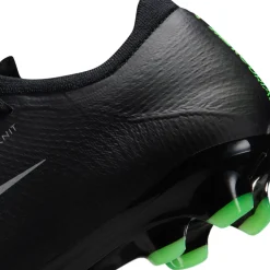 Nike Mercurial Vapor 17 Pro Gras Voetbalschoenen (FG) Zwart Felgroen Zilvergrijs