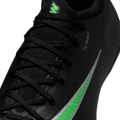 Nike Mercurial Vapor 17 Pro Gras Voetbalschoenen (FG) Kids Zwart Felgroen Zilvergrijs