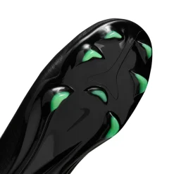 Nike Mercurial Vapor 17 Pro Gras Voetbalschoenen (FG) Kids Zwart Felgroen Zilvergrijs