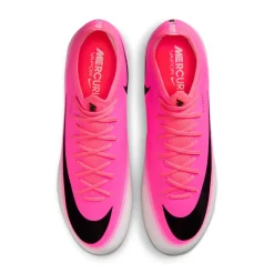Nike Mercurial Vapor 17 Pro Gras Voetbalschoenen (FG) Felroze Wit Zwart