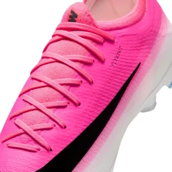 Nike Mercurial Vapor 17 Pro Gras Voetbalschoenen (FG) Felroze Wit Zwart