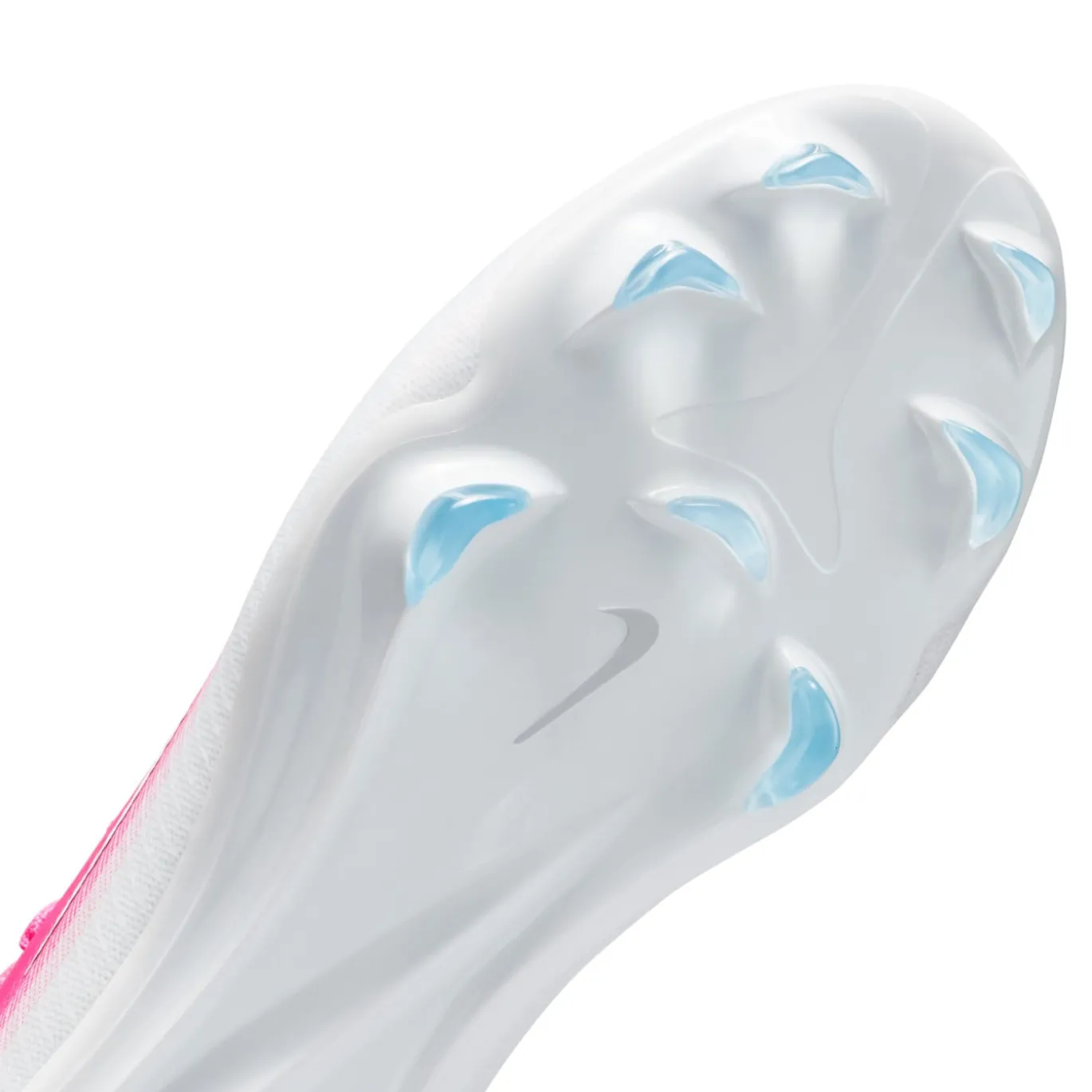 Nike Mercurial Vapor 17 Pro Gras Voetbalschoenen (FG) Kids Felroze Wit Zwart