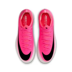 Nike Mercurial Vapor 17 Pro Gras Voetbalschoenen (FG) Kids Felroze Wit Zwart