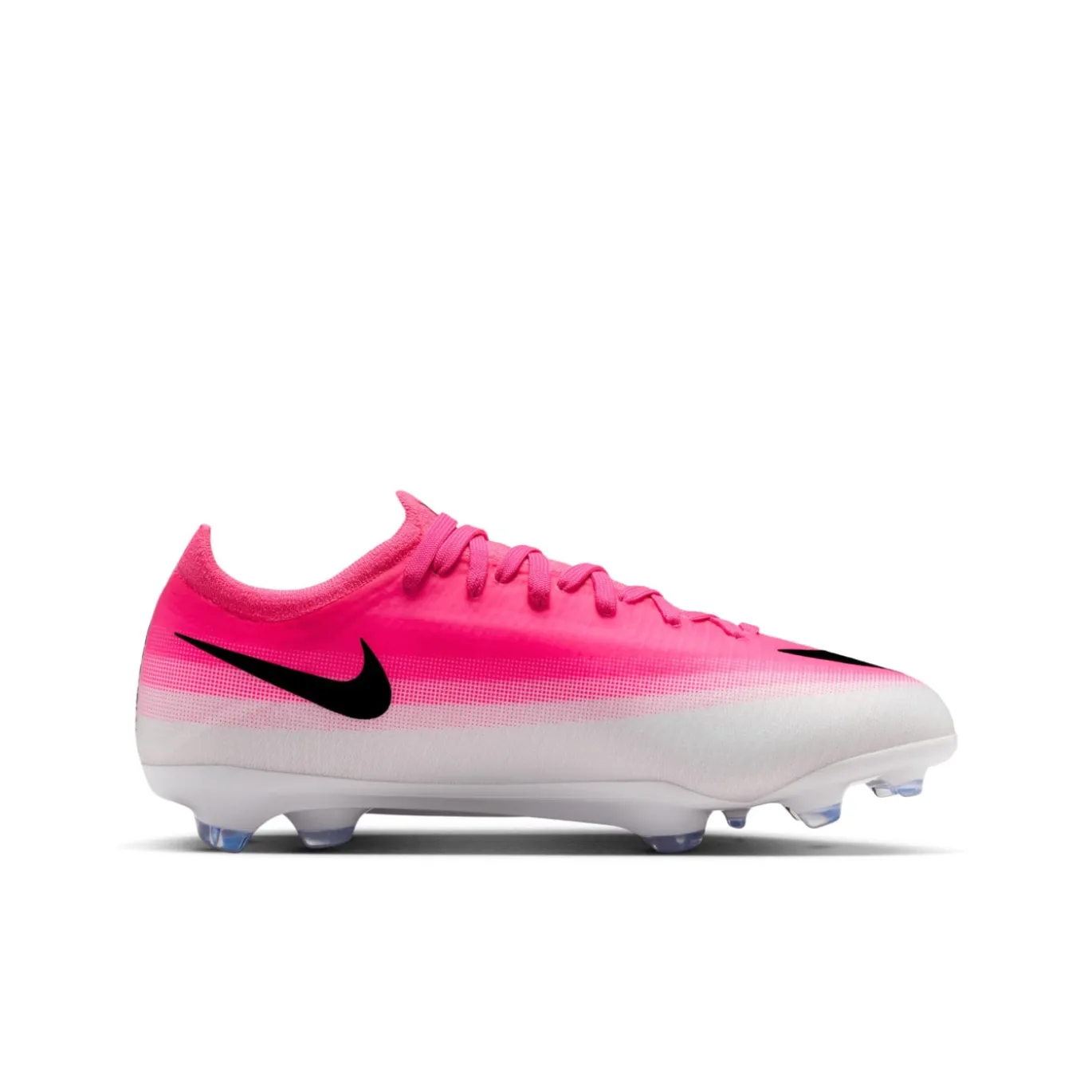 Nike Mercurial Vapor 17 Pro Gras Voetbalschoenen (FG) Kids Felroze Wit Zwart
