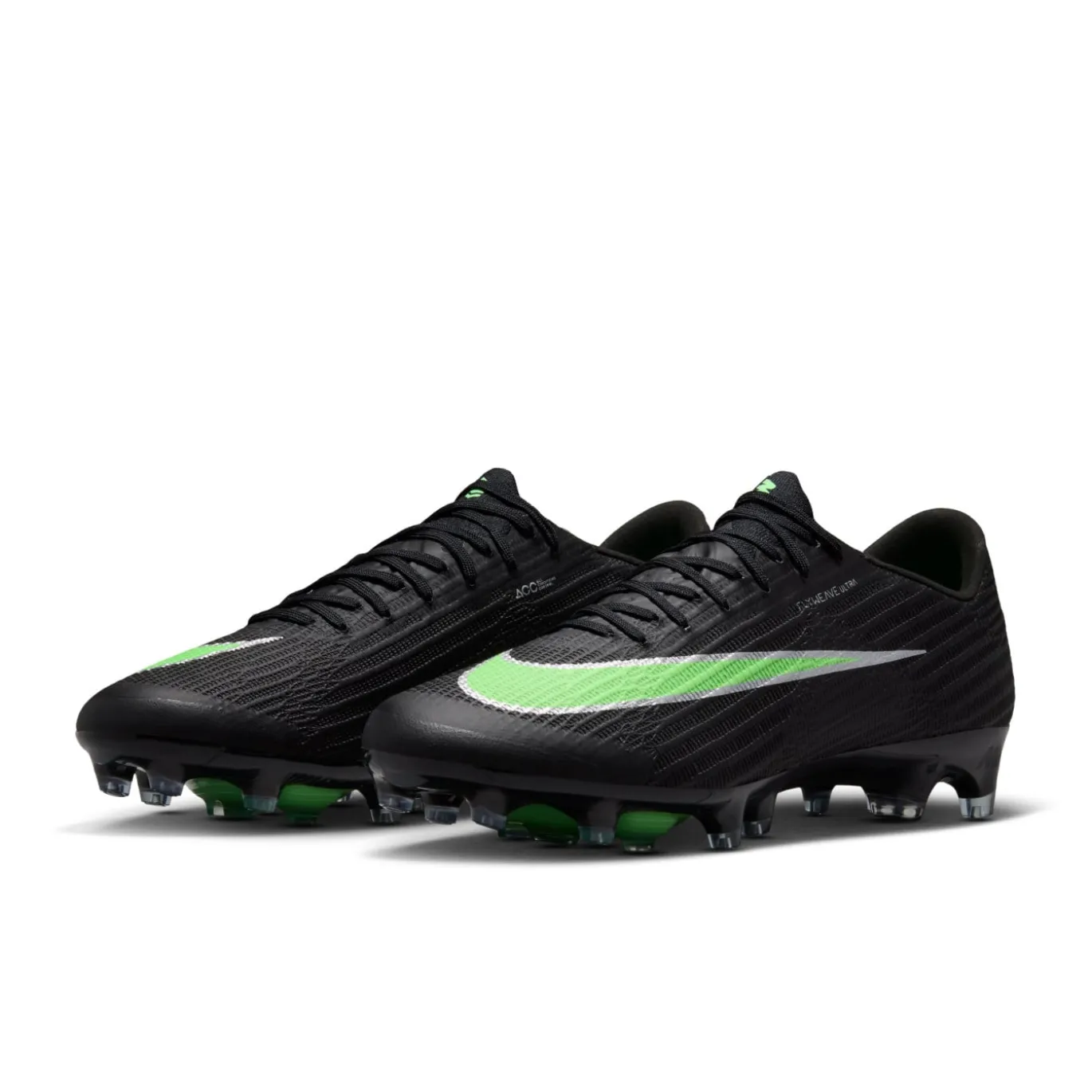 Nike Mercurial Vapor 17 Pro Kunstgras Voetbalschoenen (AG) Zwart Felgroen Zilvergrijs
