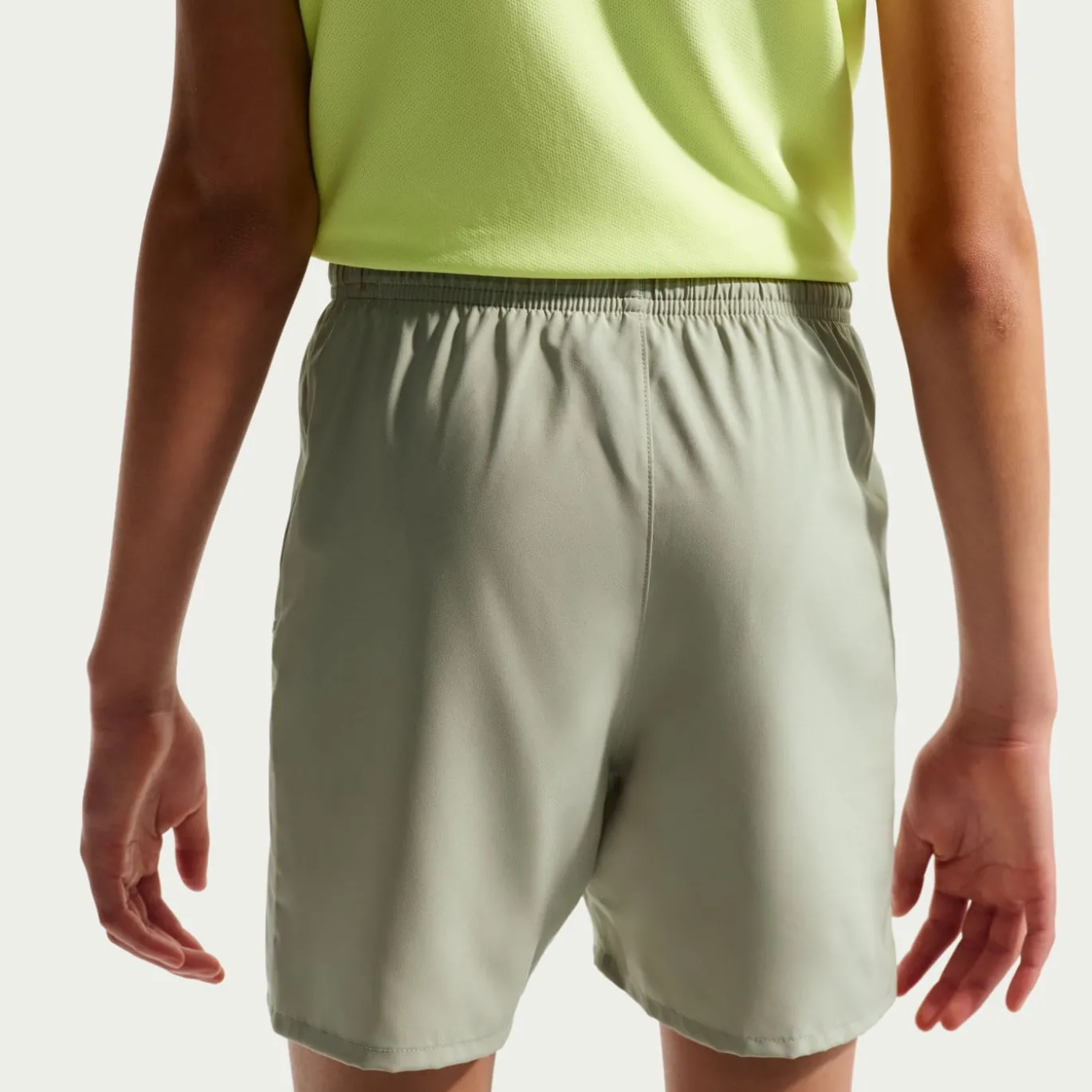 Nike Miler Trainingsbroekje Kids Grijsgroen Grijs Zilver