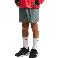 Nike Miler Trainingsset Kids Donkergrijs Zilver