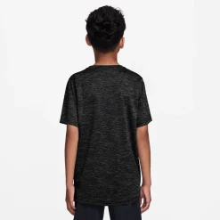 Nike Miler Trainingsset Kids Zwart Zilver