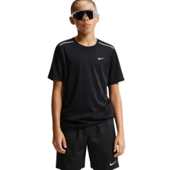 Nike Miler Trainingsset Kids Zwart Zilver
