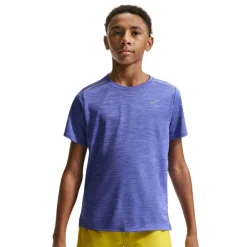 Nike Miler Trainingsset Kids Paars Lichtblauw Zilver