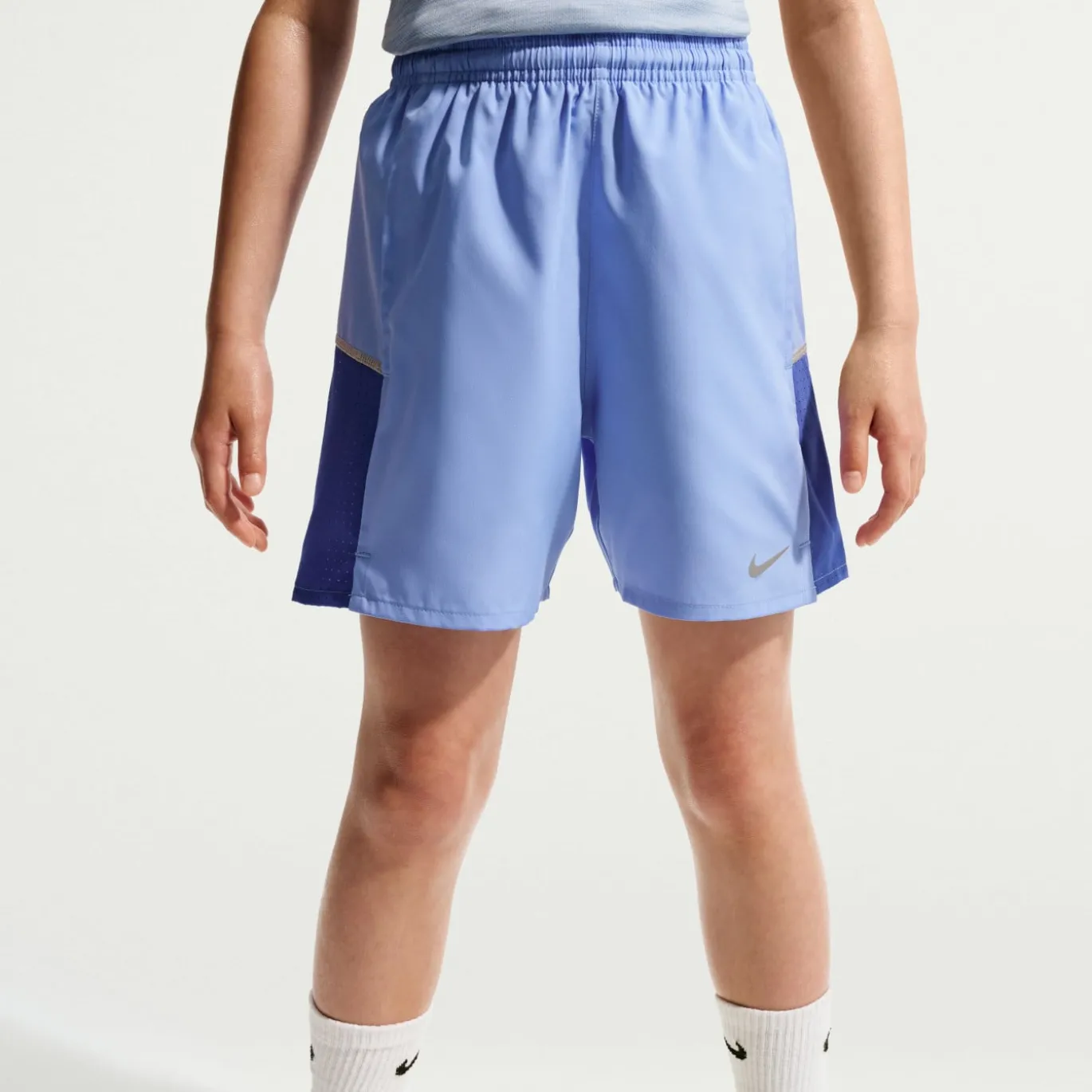 Nike Miler Trainingsset Kids Paars Lichtblauw Zilver