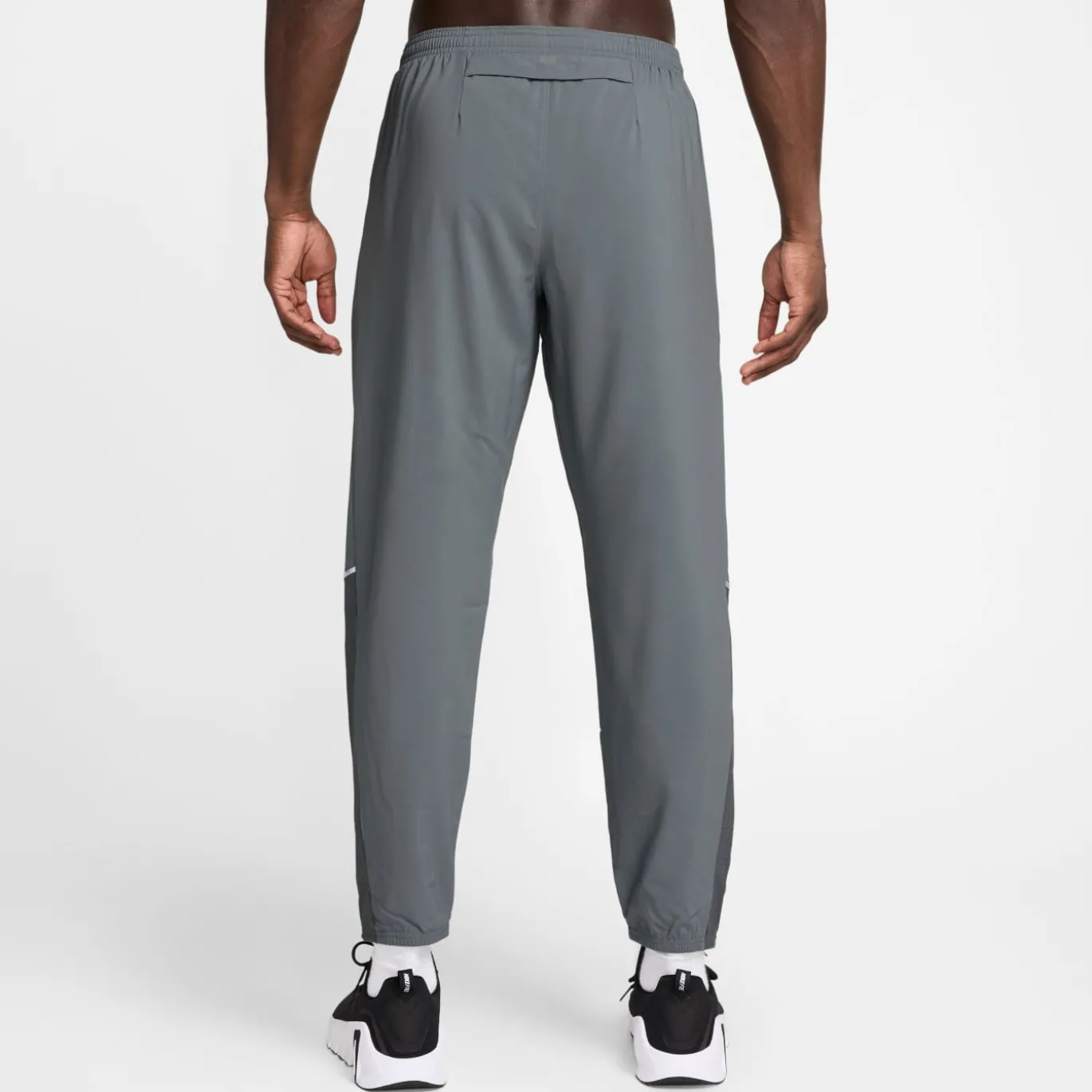 Nike Miler UV Repel Stride Trainingspak Donkergrijs Zilver